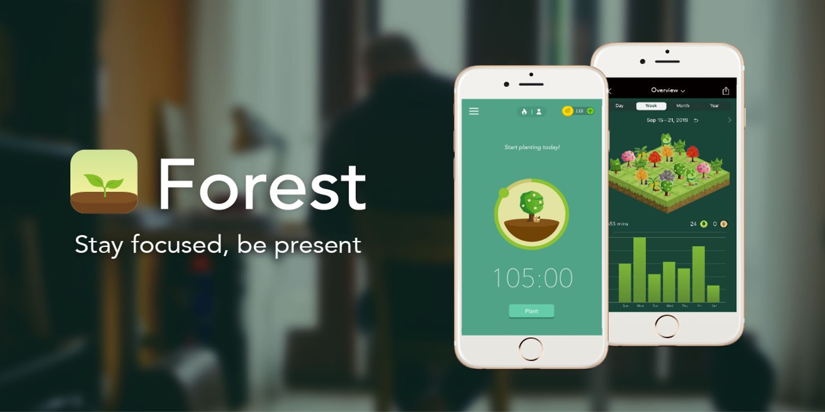 forest-1 10 แอปมือถือที่ต้องมี! ช่วยให้คุณทำงานเร็วขึ้นในปี 2025